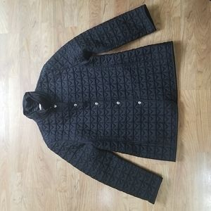 Michael Kors Lightweight Black Winter Coat Size L